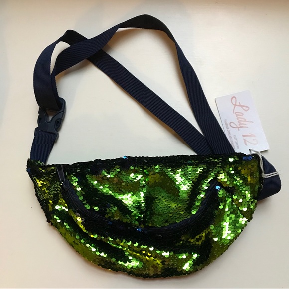 NWT- Waist bag- Purse- Sequin- Crossbody - Picture 2 of 10